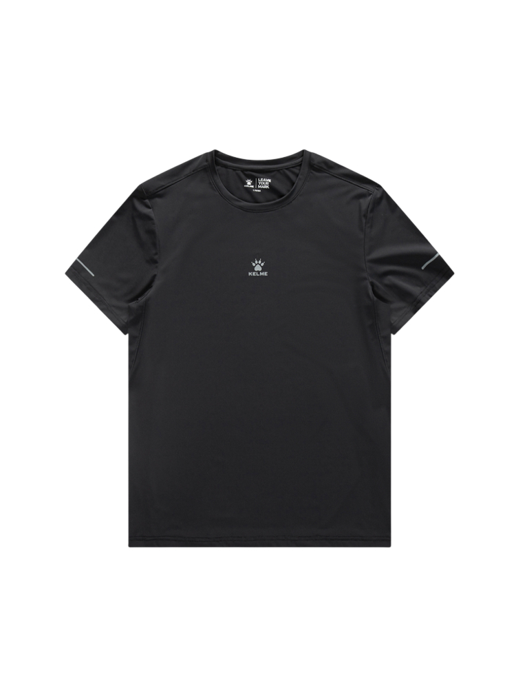 Футболка KELME Round Neck Short Sleeve T-Shirt Black