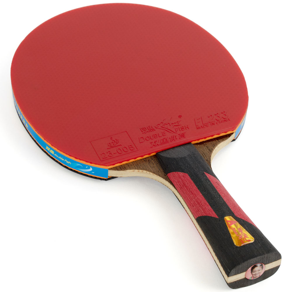 Ракетка для н/т DOUBLE FISH 7A+C, для професс.,ITTF Appr.,накл.2,1мм,+ 2 мяча V40+мм ITTF Appr