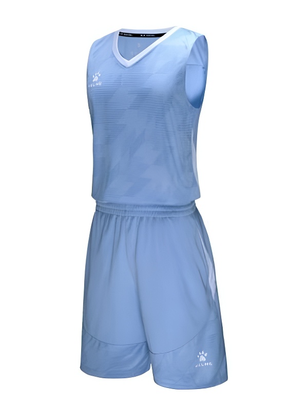 Детская баскетбольная форма KELME Basketball Set Kids Light Blue