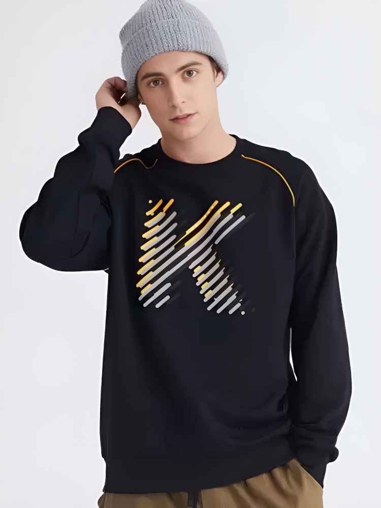 Свитшот KELME Men's Round Neck Sweater Black