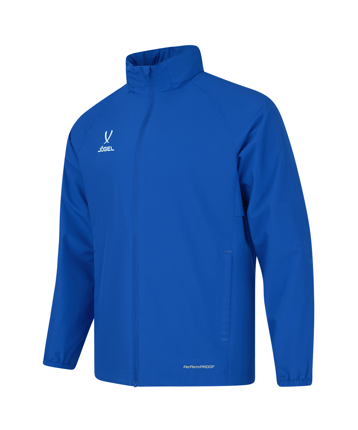 Куртка ветрозащитная JOGEL PREMIER PerFormPROOF FZ Rain Jacket, синий