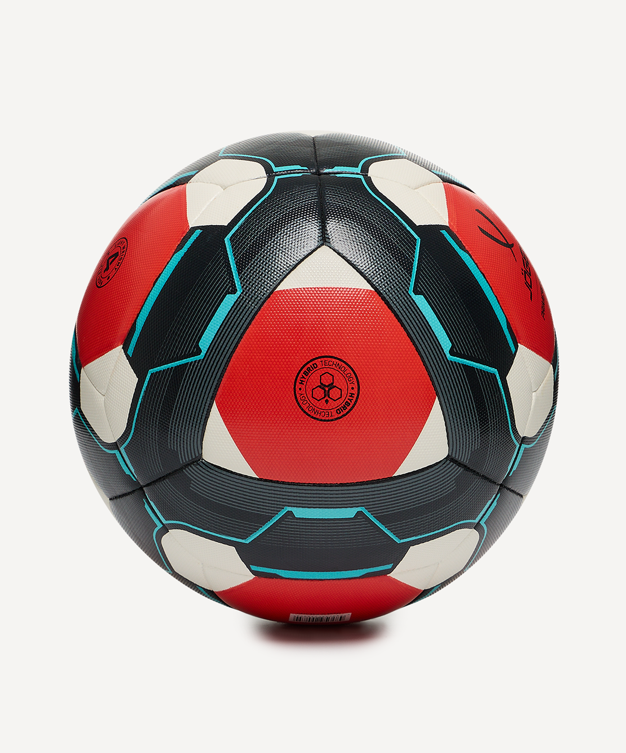 Мяч футбольный JOGEL Primero Kids №4, красный, размер 4