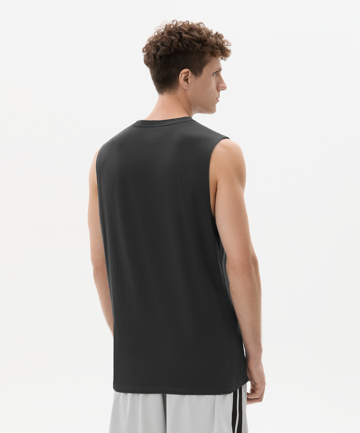 Майка тренировочная JOGEL DIVISION PerFormDRY Training CVC 98, темно-серый, размер L