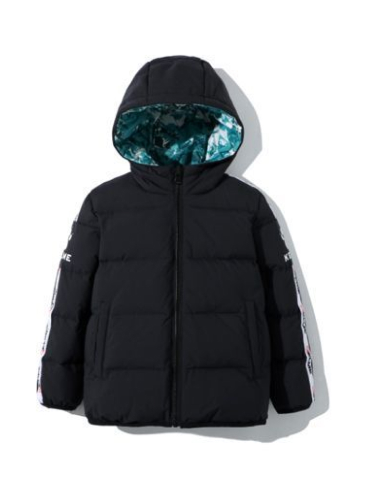 Детский пуховик KELME Boys Wear Down Jackets On Both Sides Black