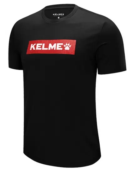 Футболка KELME Men's Short Sleeve T-Shirt Black