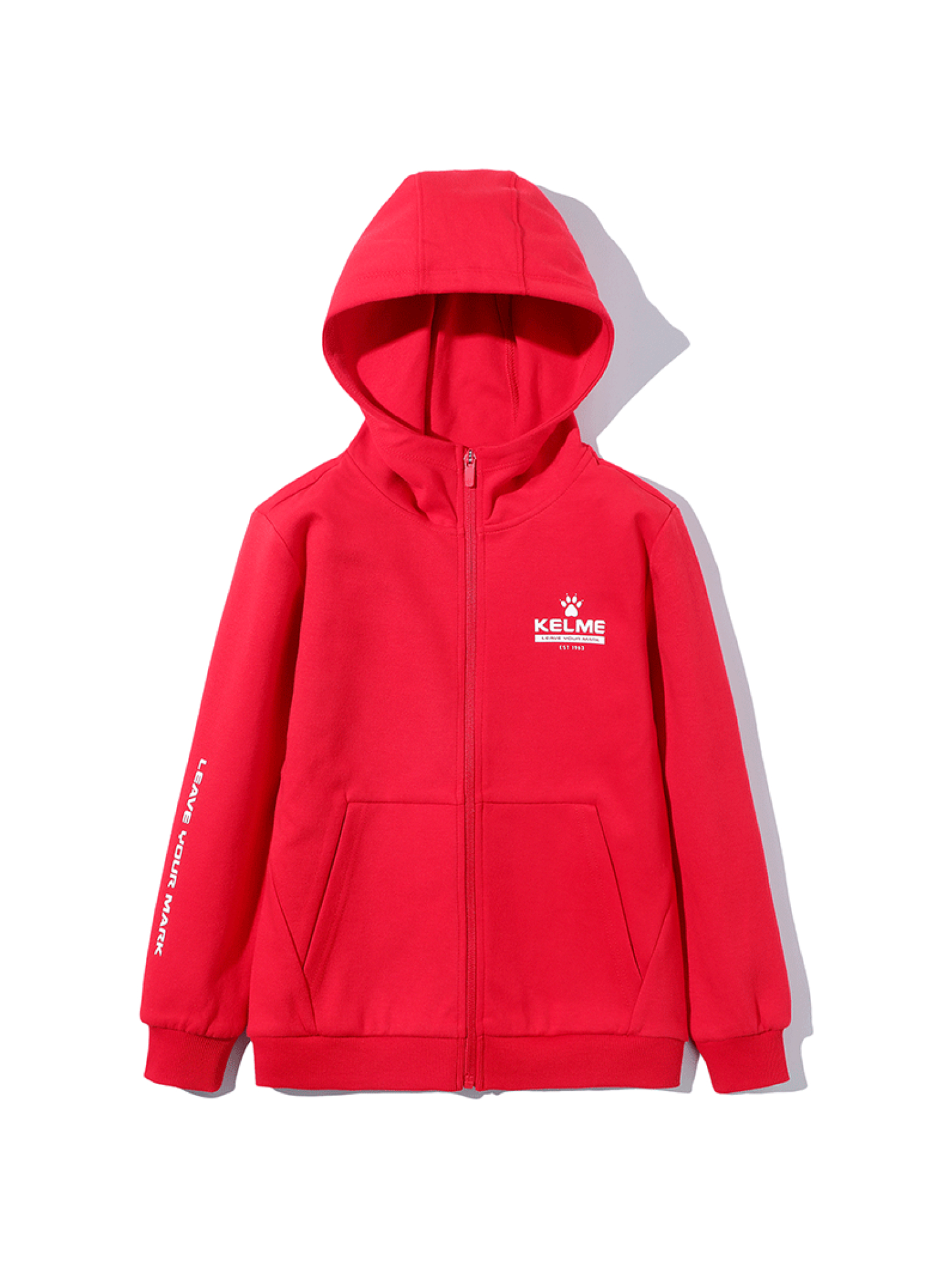 Детская толстовка KELME Boys Cardigan Sweater Red