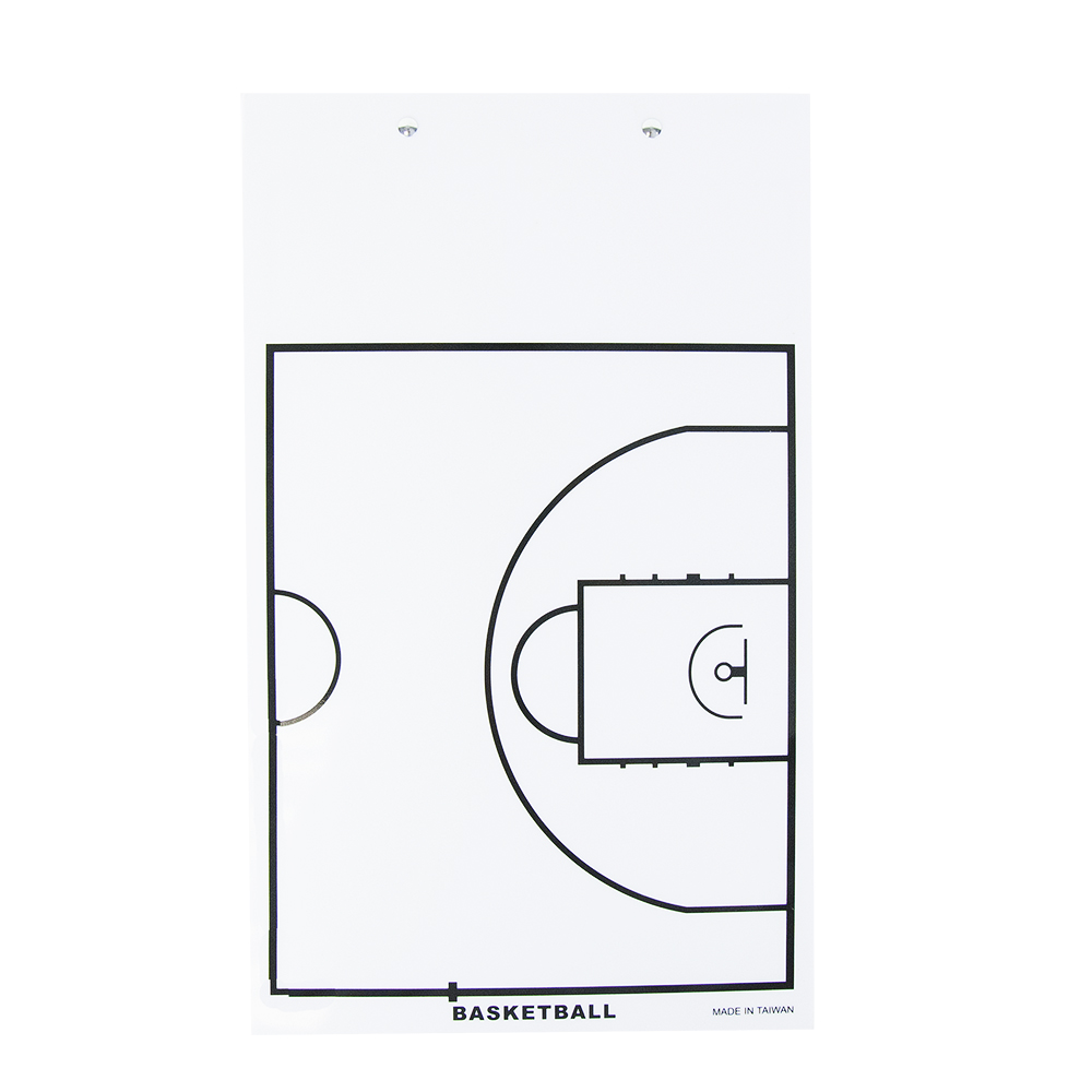 Такт. доска для баск. TORRES, TR1003B, маркерная, с зажимом, в компл. маркер, белая