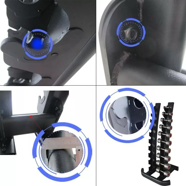 Стойка под гантели вертикальная на 10 пар гантелей от 1 до 10 кг