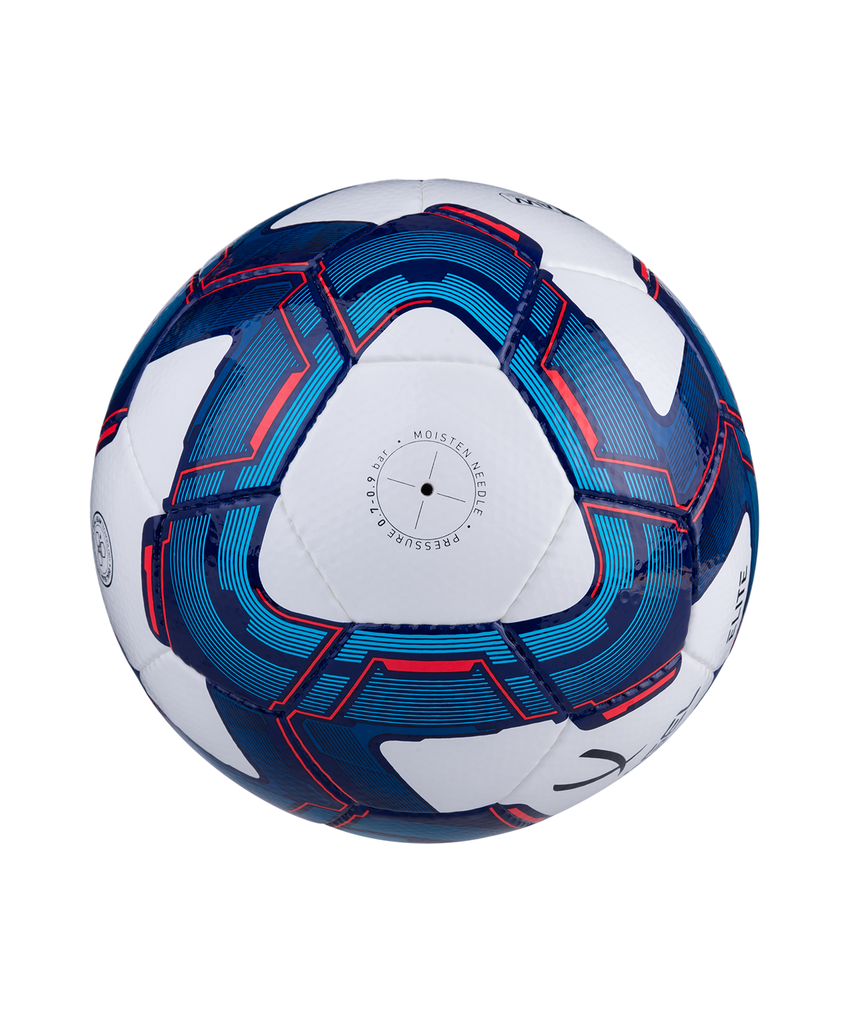 Мяч футбольный JOGEL Elite №4, белый/синий/красный, размер 4