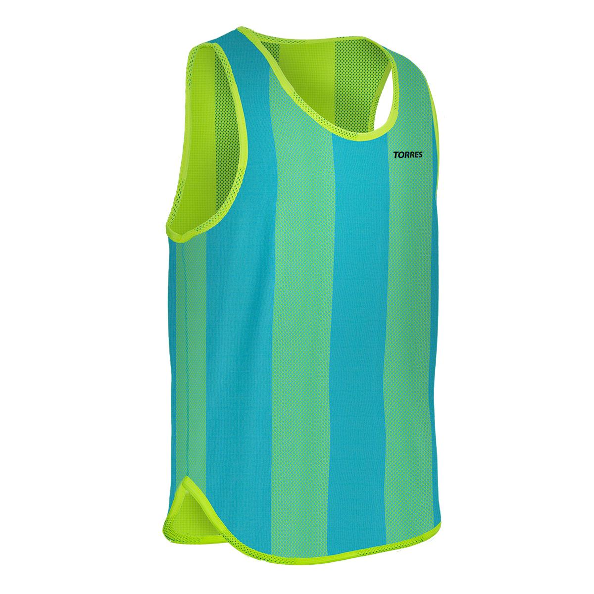 Манишка TORRES двухсторонняя, TR11046Y/B, р.Sr, тренировочная, полиэстер, желто-синяя