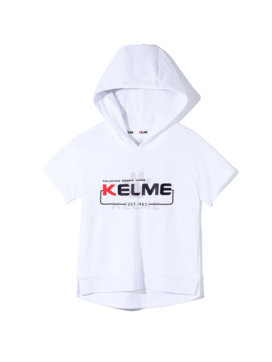 Детская футболка KELME Boys Short Sleeve T-Shirt White