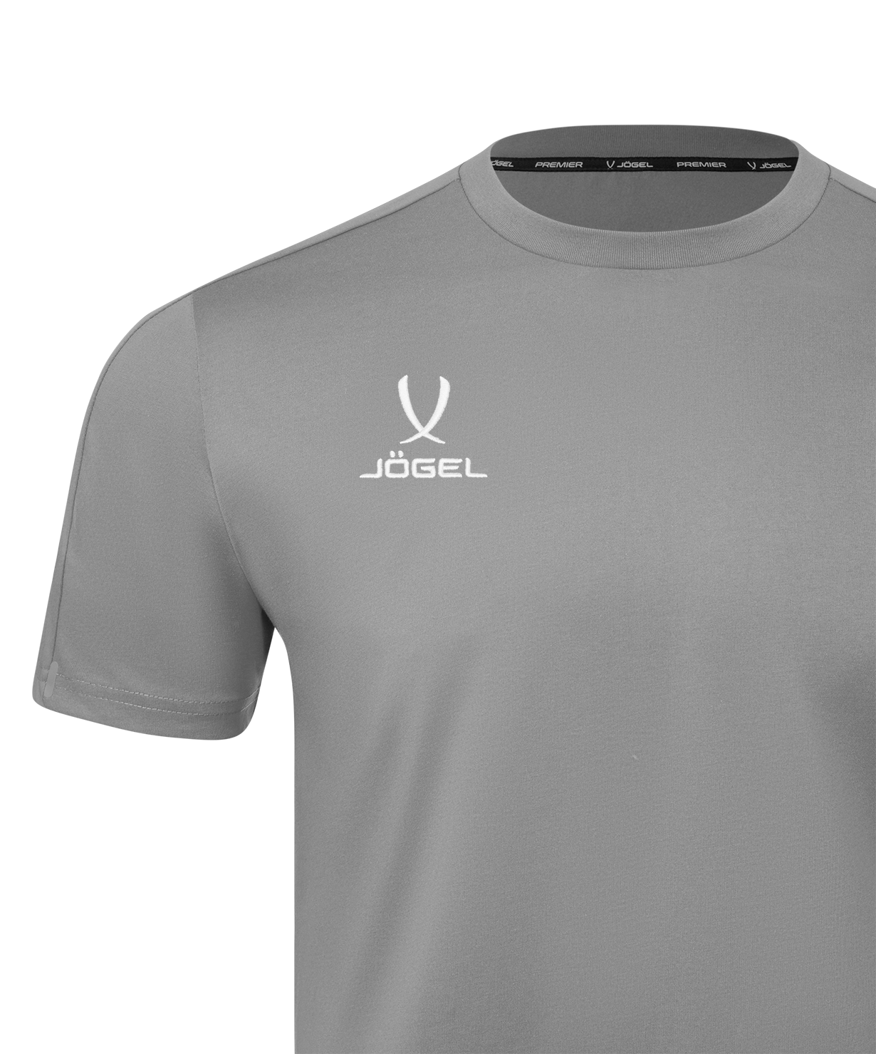 Футболка тренировочная JOGEL PREMIER PerFormDRY TRN CVC Tee, серый, размер L