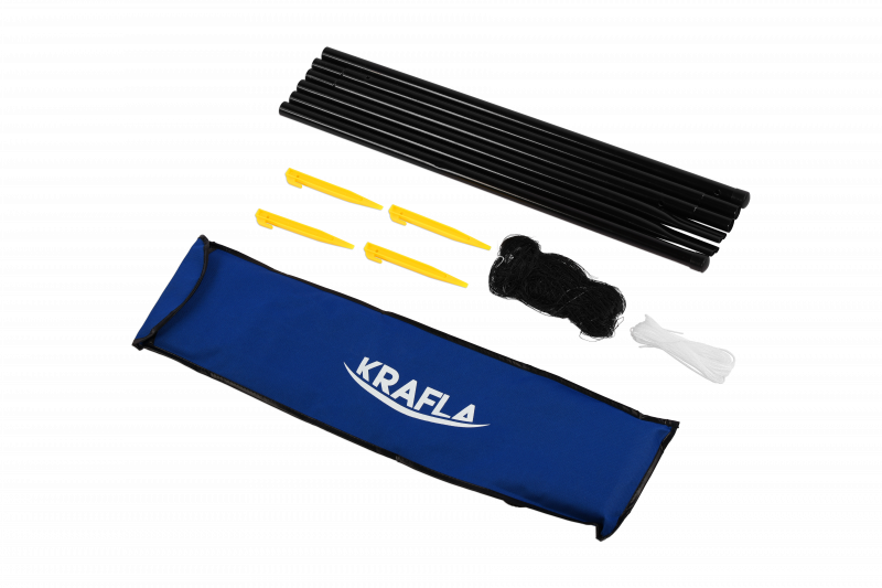 Сетка для бадминтона со стойками KRAFLA N-C300