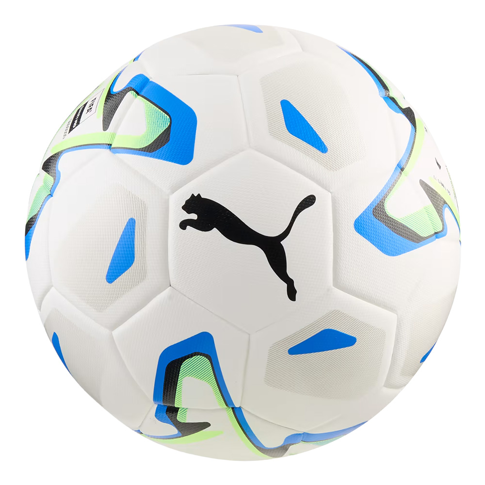 Мяч футзал PUMA Stellar Pro Futsal, 08508501, р.4, FIFA Quality Pro, 8пан, ПУ, терм.сш, бело-голубой