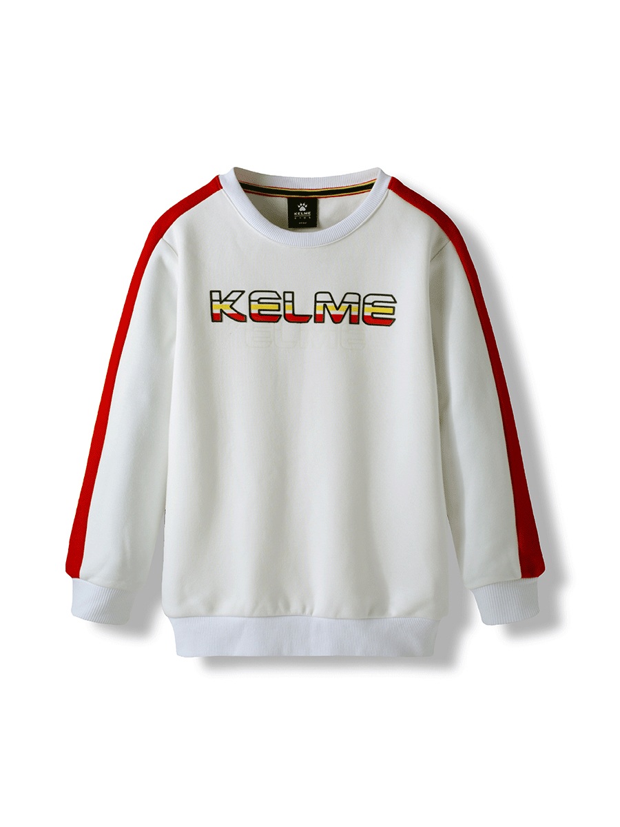 Детский свитшот KELME Boy's Hooded Sweatshirt White
