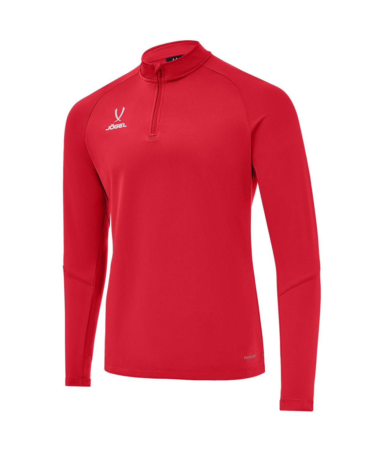 Джемпер тренировочный JOGEL PREMIER PerFormDRY Training 1/4 Zip Fleece Top, красный