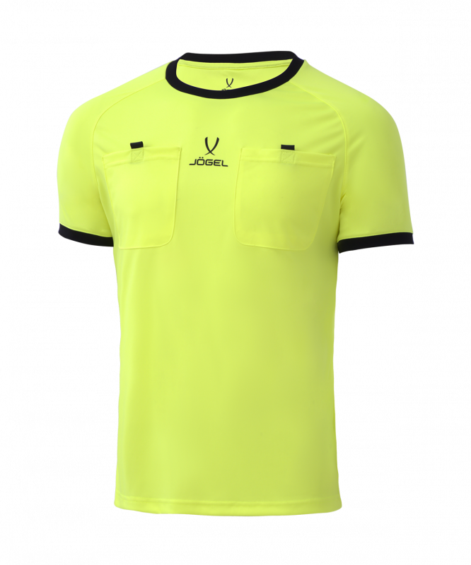 Футболка судейская JOGEL Referee tee, желтый, размер L