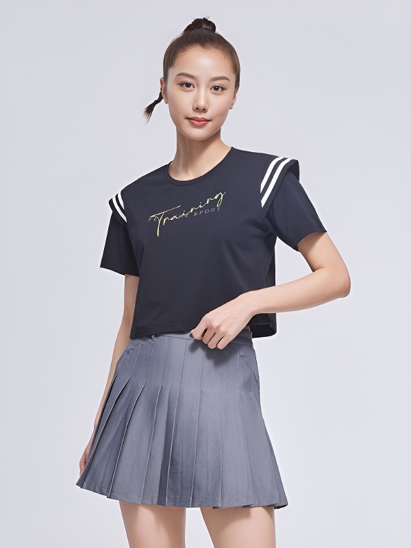 Футболка KELME Round Neck Short Sleeve T-Shirt Black