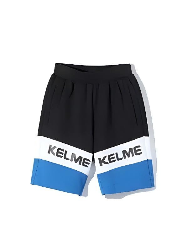 Детские шорты KELME Boy's Knitted Shorts (Black/Blue)
