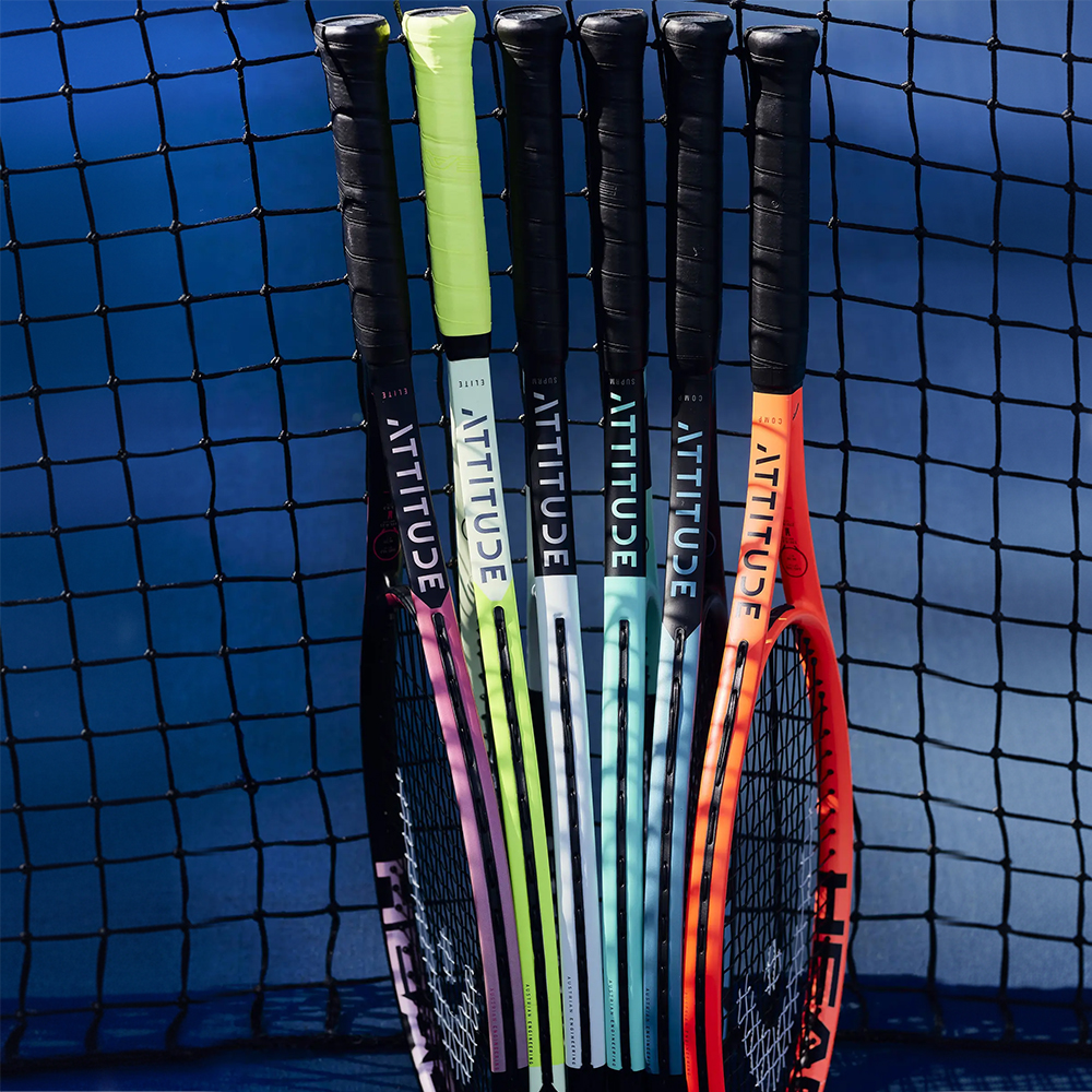 Ракетка б/т HEAD MX Attitude Comp Gr3, 231325, для любителей, композит,со струнами, синий