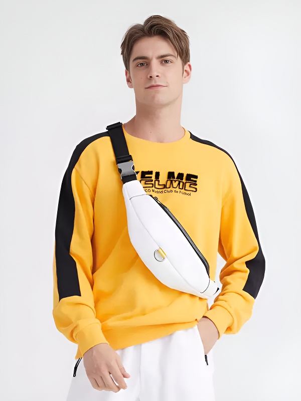 Свитшот KELME Men's Round Neck Sweater Yellow