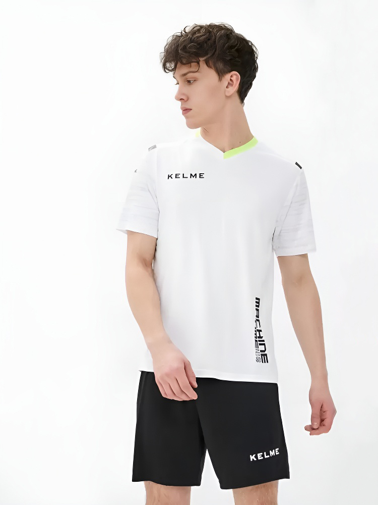 Футбольная форма KELME S/S Football Set (White/Black)