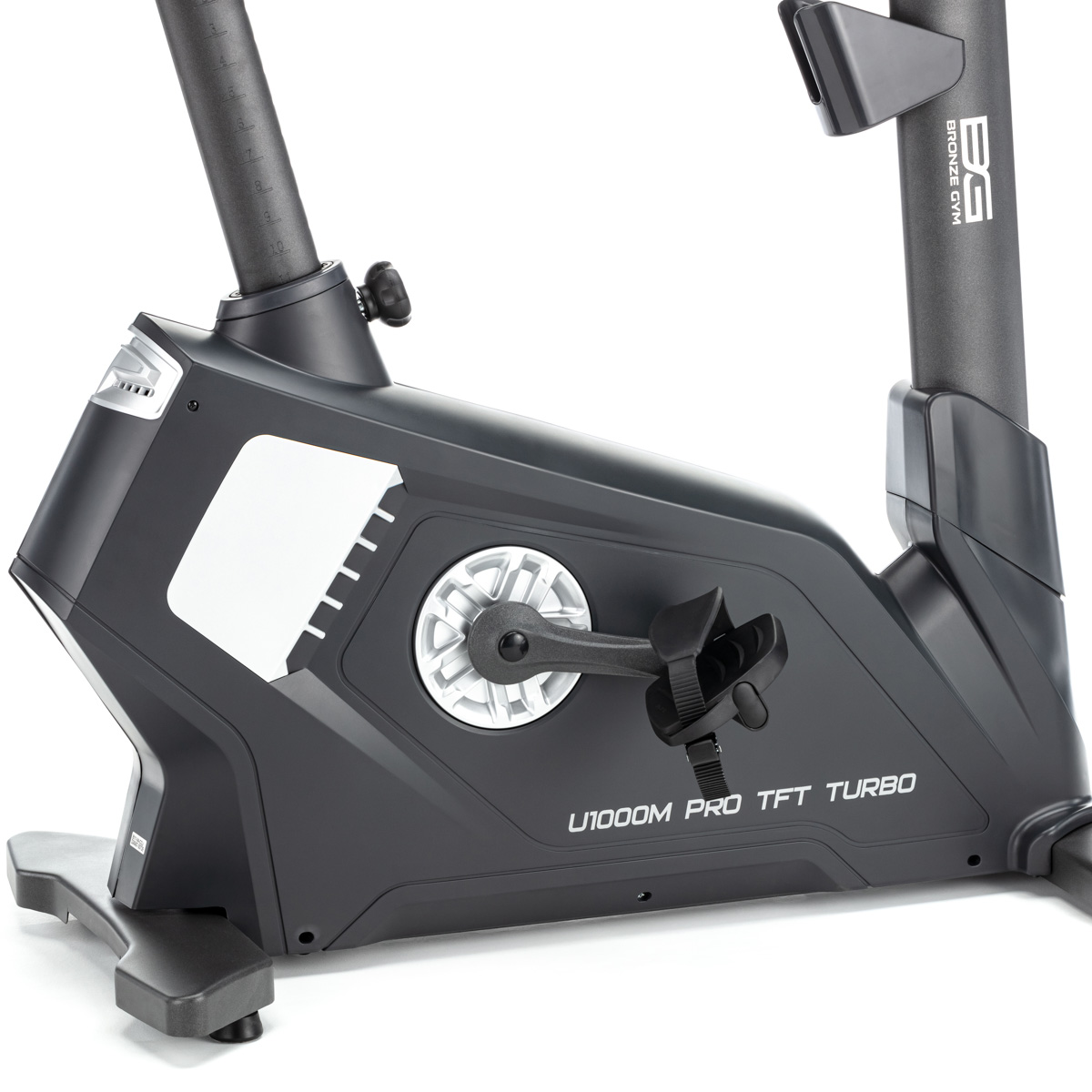 Велотренажер вертикальный профессиональный BRONZE GYM U1000M PRO TFT TURBO (new)