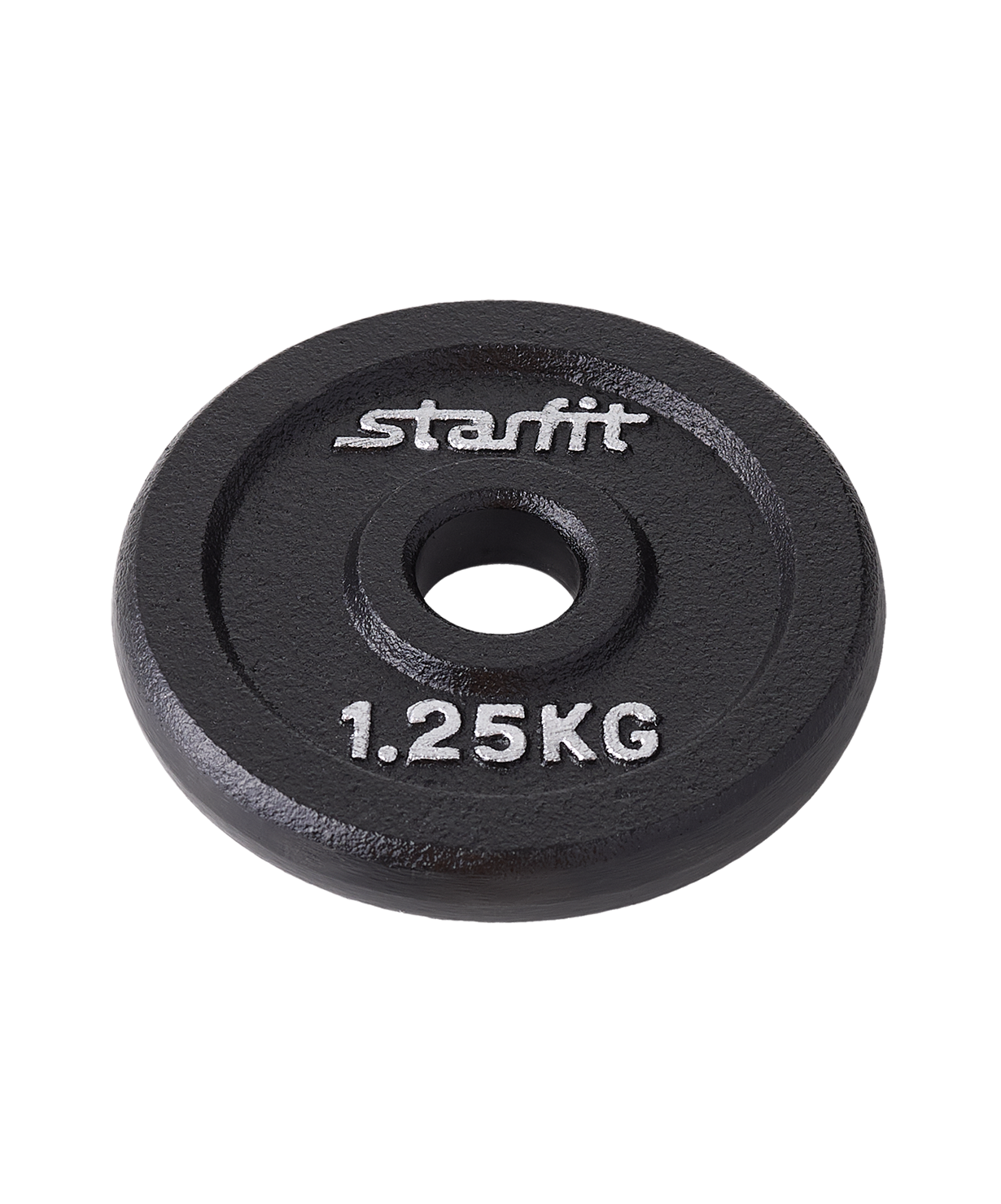 Диск чугунный STARFIT BB-204 d=26 мм, черный, 1,25 кг