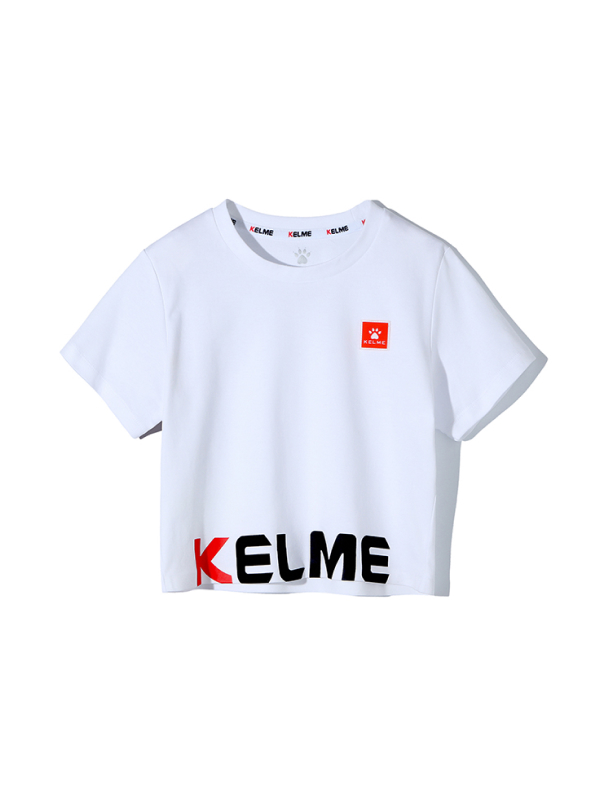 Детская футболка KELME Girls Short Sleeve T-Shirt White