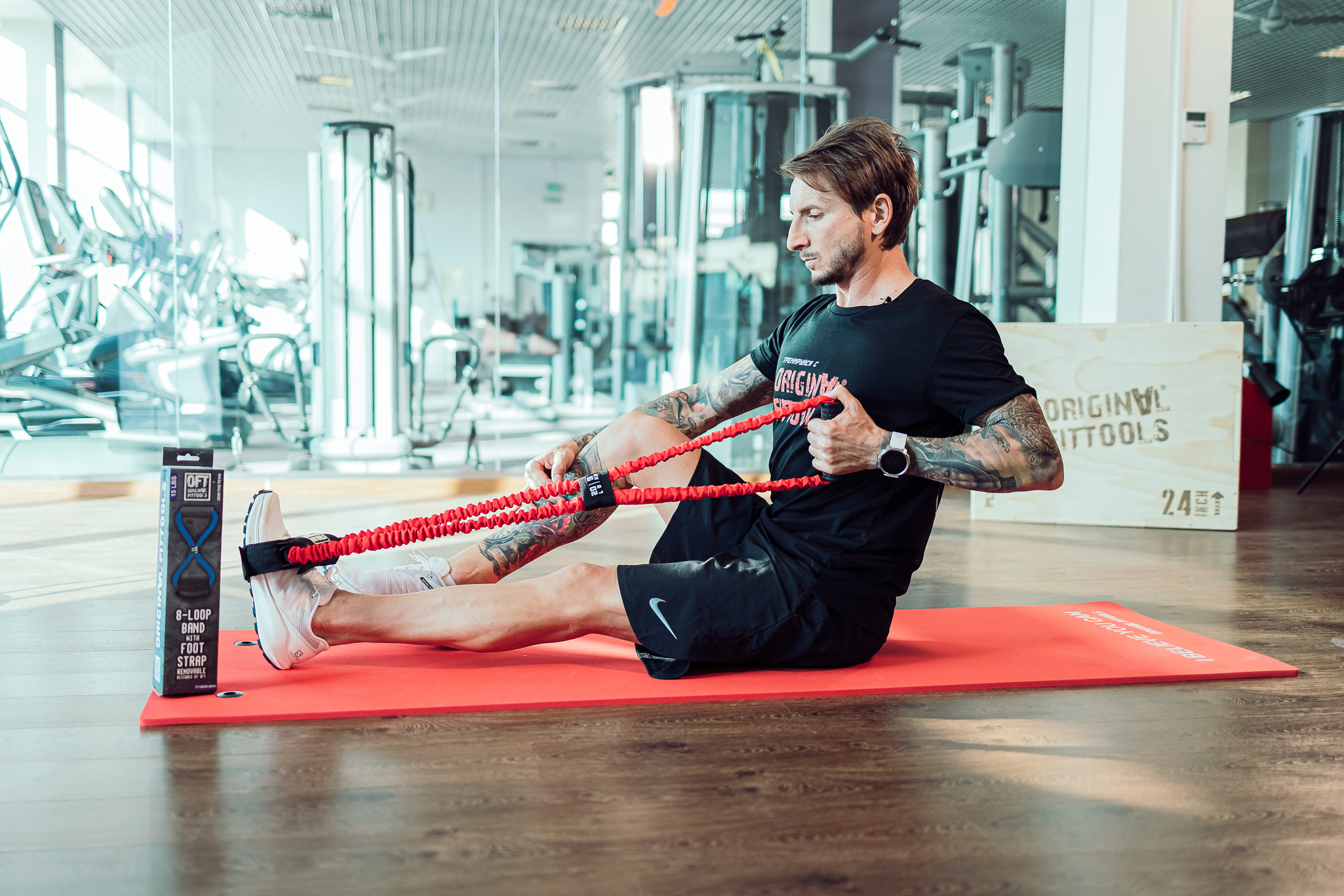 Эспандер-восьмерка сильное сопротивление