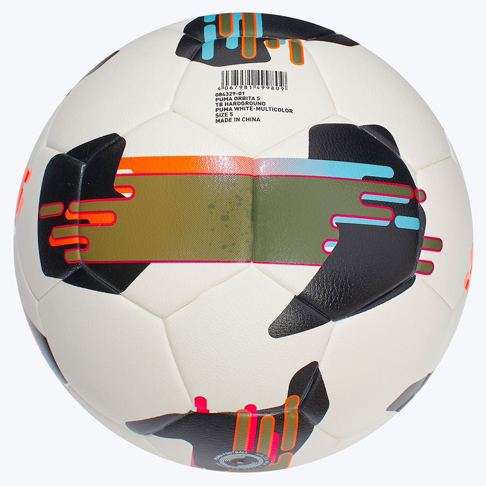Мяч футб. PUMA Orbita 5 TB Hardground, 08432901, р.5, 32 пан, ТПУ, термосшивка, мультиколор