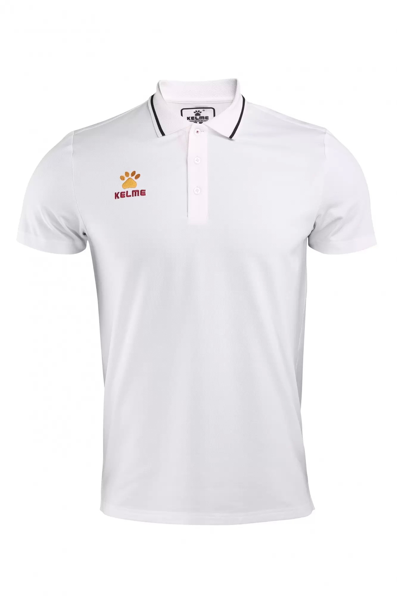 Футболка-поло KELME Short Sleeve Polo Shirt White