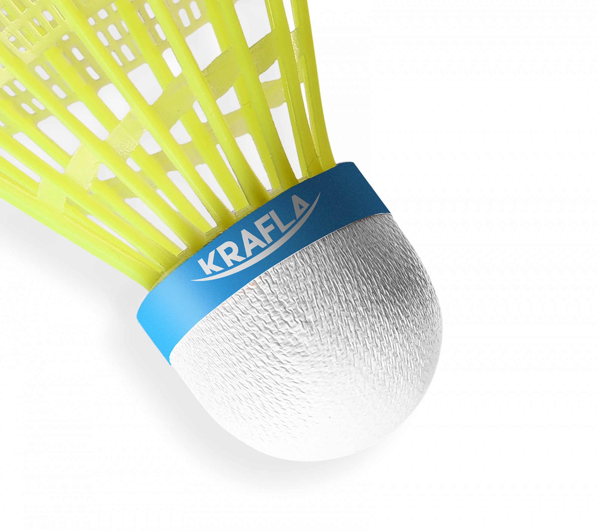 KRAFLA SH-Y100 Волан для бадминтона (выписывать-отгружать строго упаковками по 5 шт/по 20 шт)