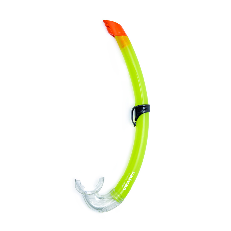 Трубка плавательная Salvas Flash Junior Snorkel, DA301C0GGSTS, р. Junior, желтый