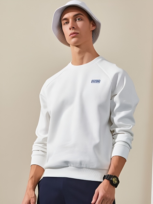 Свитшот KELME Men's Round Neck Sweater White