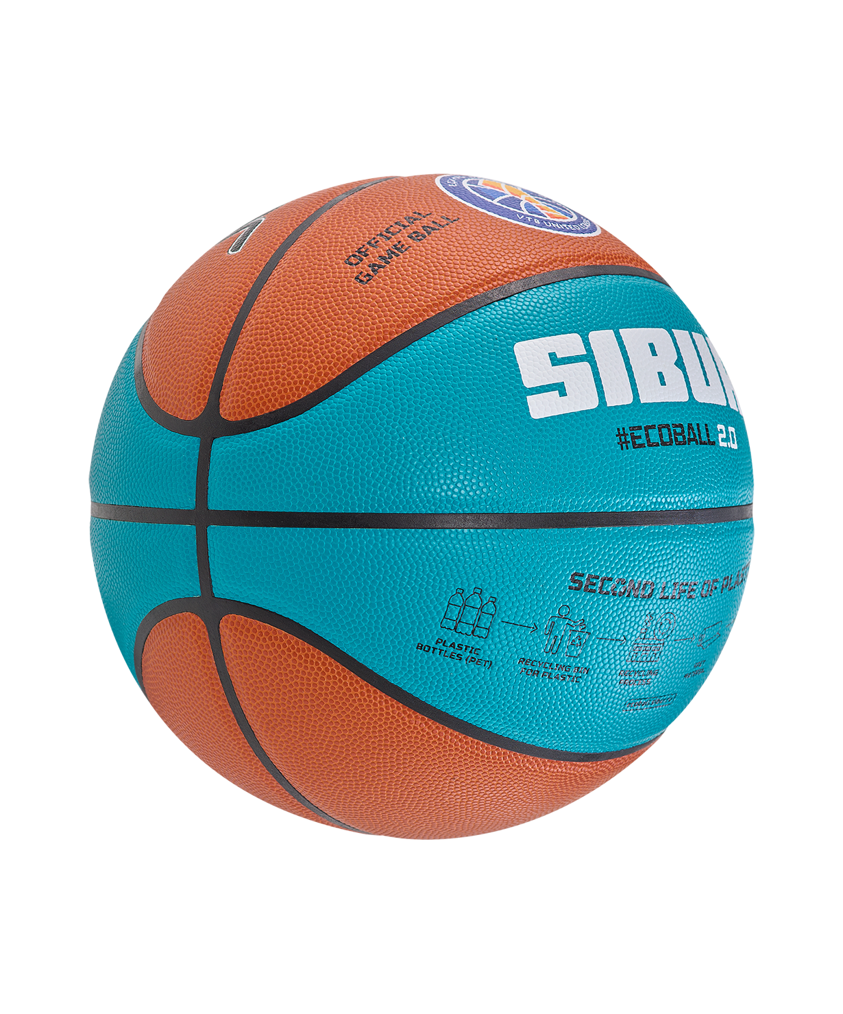 Мяч баскетбольный JOGEL JB-1000 ECOBALL 2.0 №5, размер 5