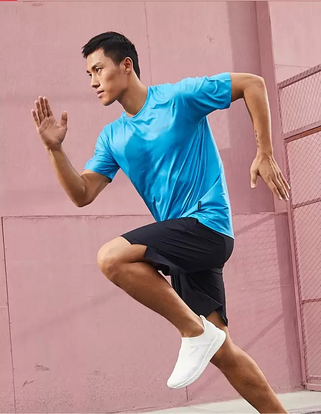 Футболка KELME Men's Short Sleeve T-Shirt Light Blue