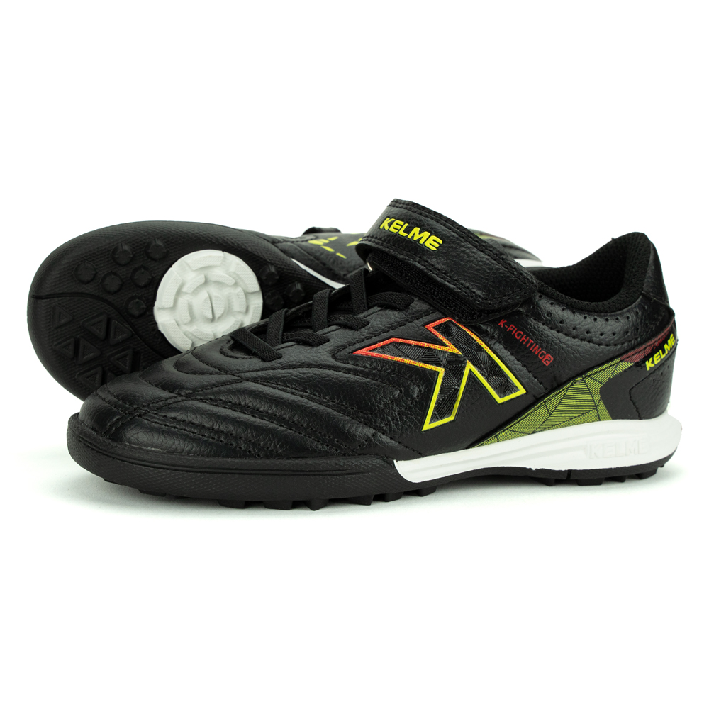 СЦ*Обувь футб. (многошиповки). дет. KELME (TF), 68833134-000-34, р.34 (рос.33), ПУ, резина, черный