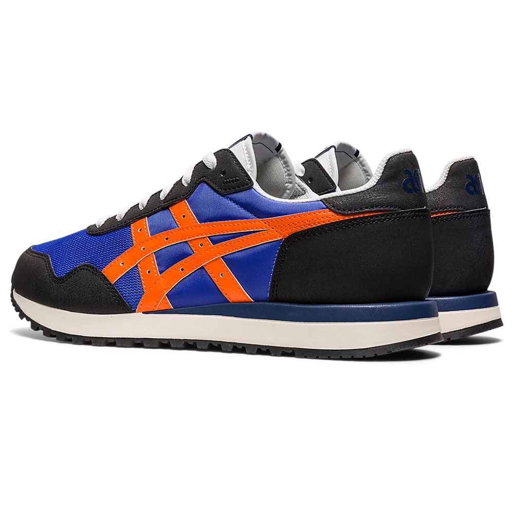 Кроссовки ASICS Tiger Runner II 1201A792-401, р.5,5 (рос.36,5),иск. кожа, текстиль,сине-оранжевый