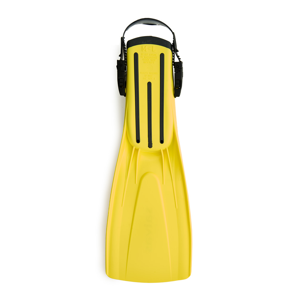 Ласты для плав. Salvas Hazard Plus Fin, BA160MLGGSTS,TPR и Novaflex, р.M/L, желтый