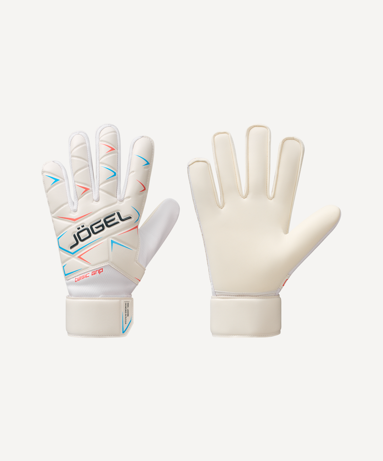 Перчатки вратарские JOGEL Legend BL3 Flat, белый