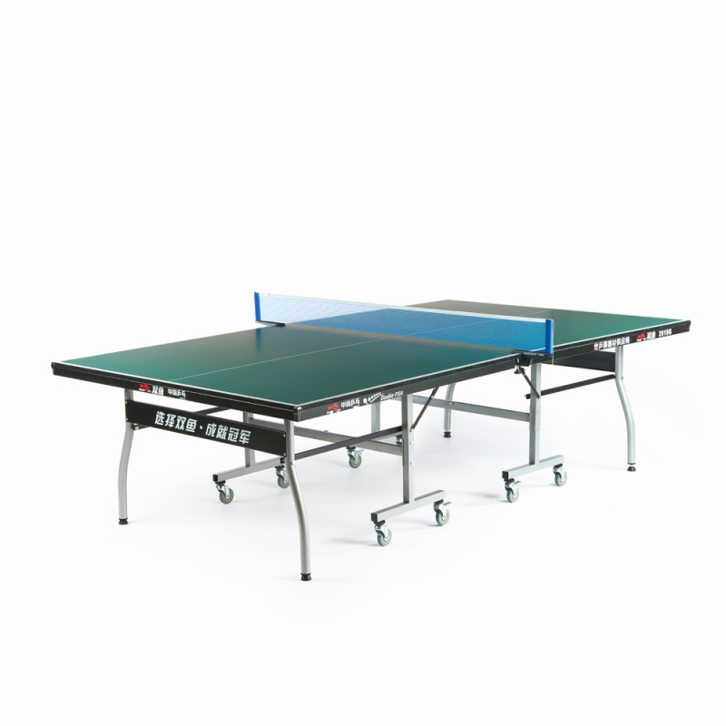 Стол для наст. тенниса DOUBLE FISH 2018G, Indoor для закрытых помещений, толщина 18мм, зеленый