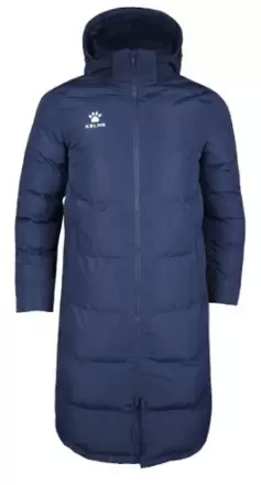 Пуховик KELME Adult Long Jacket Dark Blue