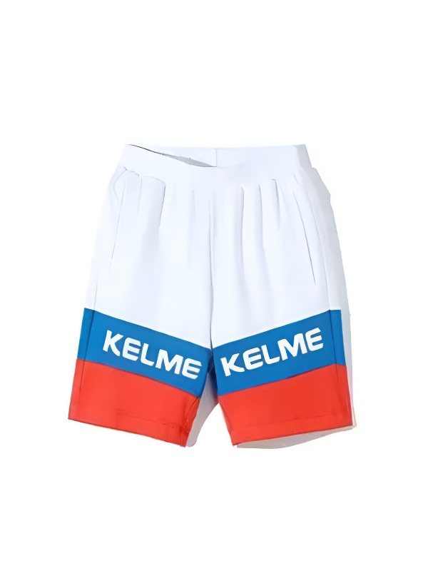 Детские шорты KELME Boy's Knitted Shorts (White/Red)