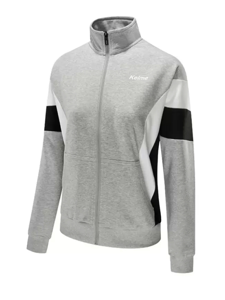 Олимпийка KELME Women's Knitted Jacket Grey