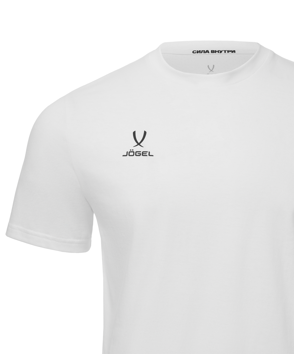 Футболка тренировочная JOGEL DIVISION PerFormDRY Training CVC 00, белый, размер L