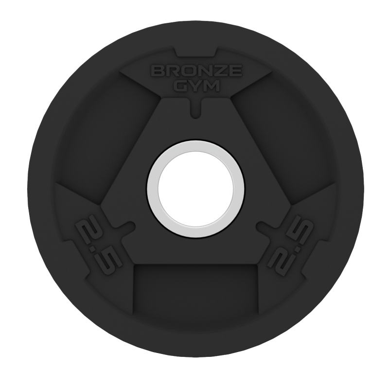 Диск олимпийский BRONZE GYM обрезиненный 2,5 кг