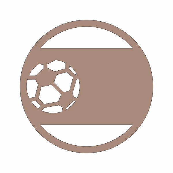 Заготовка медали MZP 803-80/BM под сублимацию (D-80мм, s-2 мм)