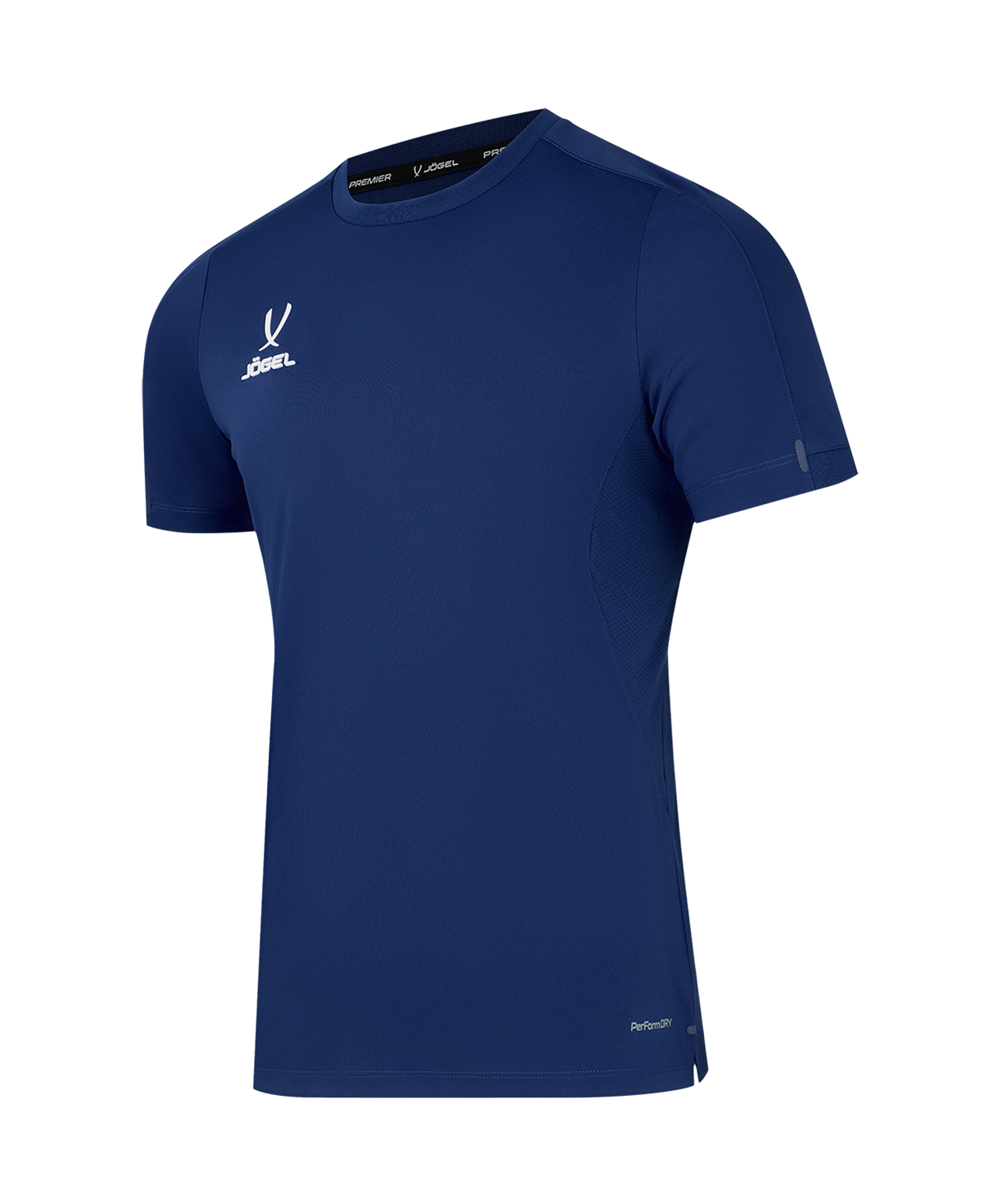 Футболка тренировочная JOGEL PREMIER PerFormDRY Training Poly Tee, темно-синий
