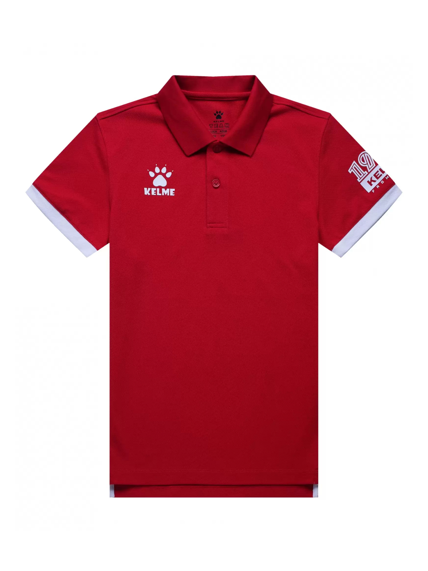 Детская футболка-поло KELME Kids Polo Red